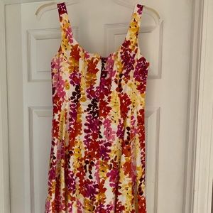 Umpire floral summer dress